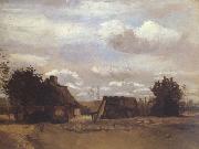 Vincent Van Gogh Cottage (nn04) Sweden oil painting artist